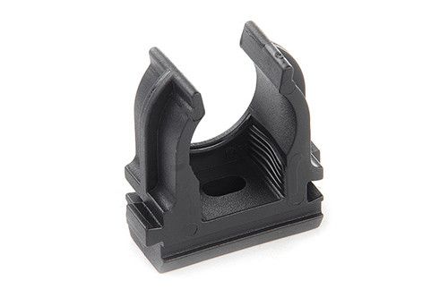 Кліпса для гофри під монтажний пістолет 16 мм чорна (пач. 100шт.) APRO