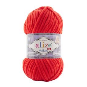 Пряжа Alize VELLUTO 421 плюшева