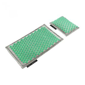 Килимок акупунктурний 4FIZJO Eco Mat Аплікатор Кузнєцова з подушкою 68 x 42 см Grey/Mint 4FJ0230 (P-5907739312181)