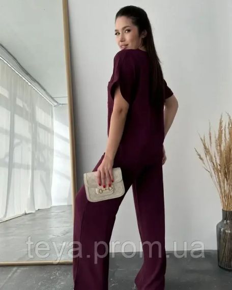 Костюм цвет фиолетовый FI_006959 | Зображення 1
