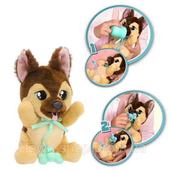 Интерактивная игрушка серии "Yummy" Немецкая овчарка Baby Paws 926363IM с аксессуарами | Зображення 1