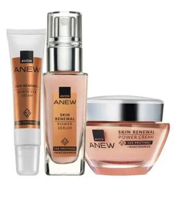 Набор Avon 3-в-1 "Энергия протинола" для лица Anew