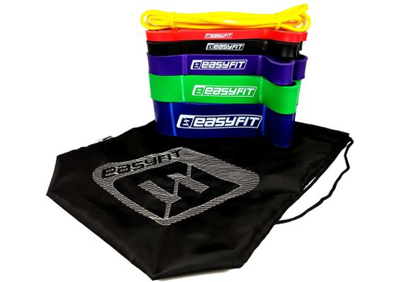 Гумові петлі EasyFit: набір 1-110 кг (6 шт) (EF-1116s) | Зображення 3