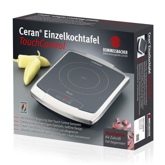 Плита HiLight Rommelsbacher CT 2203/TC CERAN® | Зображення 8
