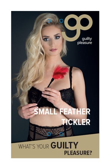 Стек з пір'ям GP SMALL FEATHER TICKLER RED | Зображення 1