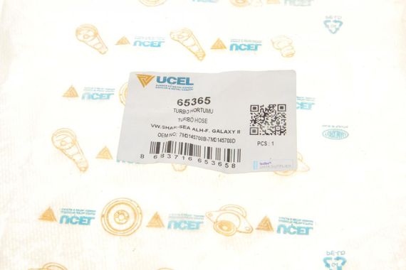 Патрубок турбіни VW Sharan Seat Alhambra 1.9TDI 00-10 65365 | Зображення 6