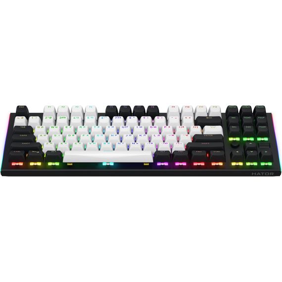 Клавіатура Hator Gravity TKL Orange USB Black (HTK560UA) | Зображення 2