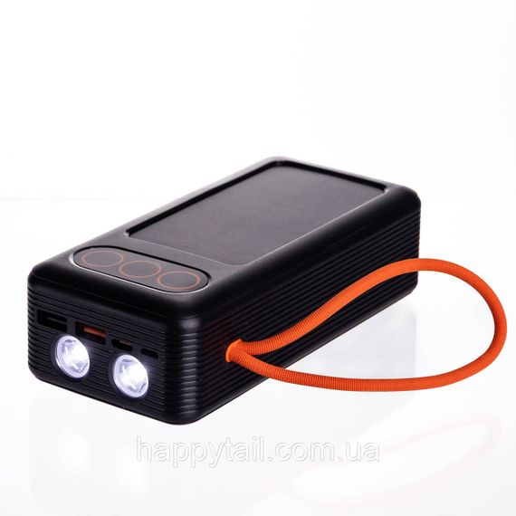 Повербанк зі швидким заряджанням та 3 шнурами 30000 mAh портативний зарядний пристрій powerbank заряджання для телефона HP-N56 | Зображення 6