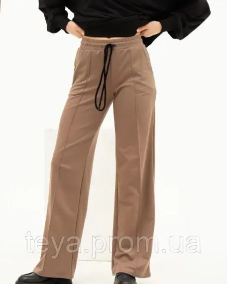 Спортивные штаны цвет коричневый размеры M, L, S, XL FI_006730