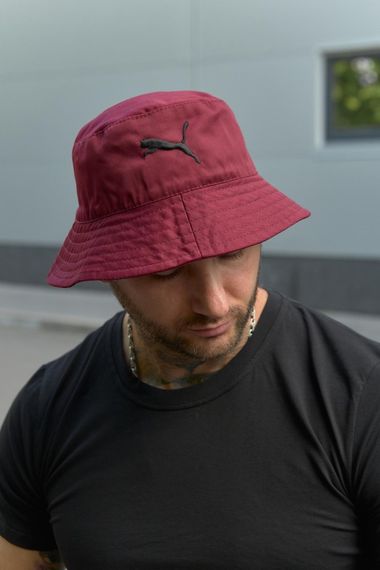 Панама бавовняна базова Puma бордова (1588337200) | Зображення 2