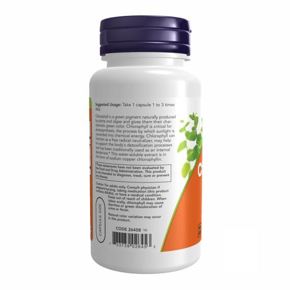 Chlorophyll 100 mg - 90 vcaps | Зображення 2