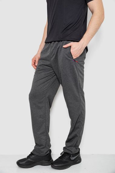 Спорт штани чоловічі, колір темно-сірий, 244R41734 | Зображення 2