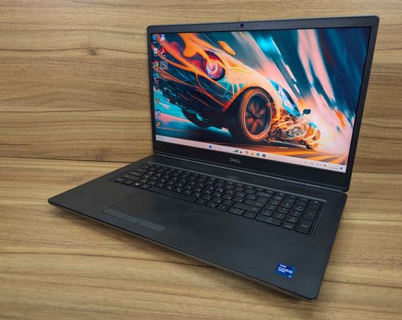 Мобільна робоча станція Dell Precision 7760 / 17.3" (3840x2160) IPS / Intel Core i7-11850H (8 (16) ядер по 2.5 - 4.8 GHz) / 128 GB DDR4 / 1000 GB SSD / nVidia RTX A5000, 16 GB GDDR6, 256-bit / WebCam / HDMI / Windows 11 б/в + Подарунок Миша / USB | Зображення 4