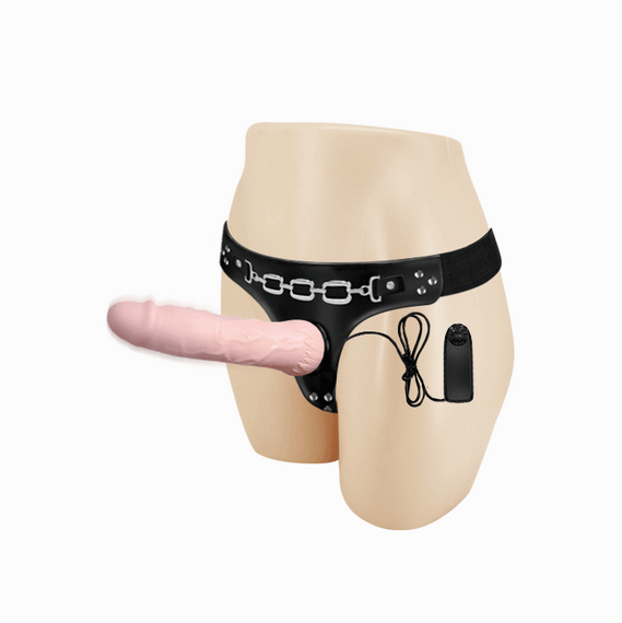 Страпон - Baile Jessica Strap On Vibrating, 19 см | Зображення 7