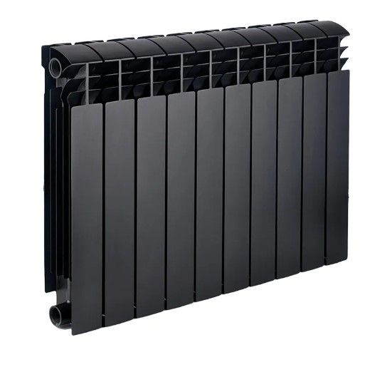 Радіатор біметалічний Koer 100 Bimetal-500 ULTRA BLACK (KR5132)