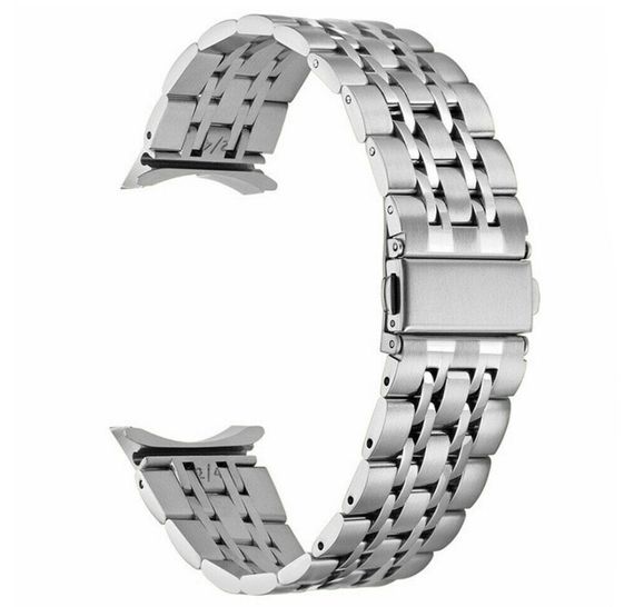 Металлический ремешок Primolux Steel Link для часов Samsung Galaxy Watch 4 40mm SM-R860 / SM-R865 - Silver | Зображення 2