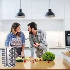 Карусель для спецій Spice carousel 16 відсіків. Контейнери для спецій | Зображення 1