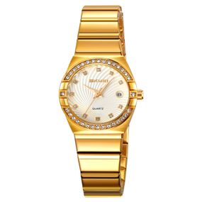 Жіночий класичний годинник Skmei 2342GD Gold