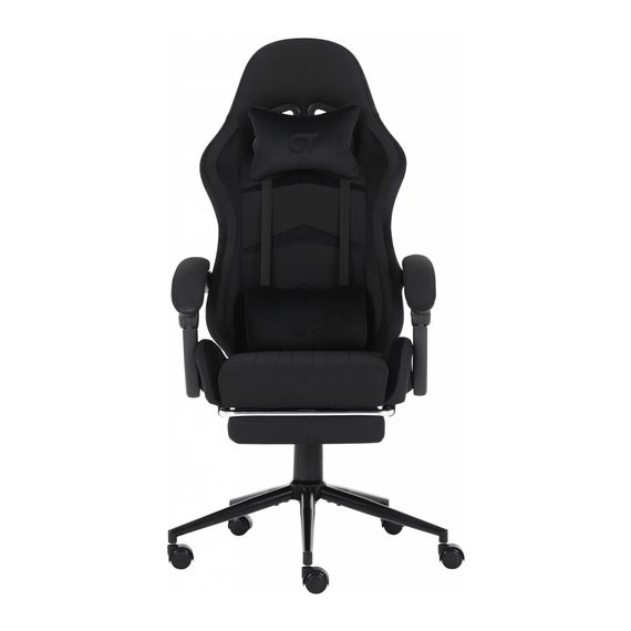 Крісло ігрове GT Racer X-2324 Black Suede (X-2324 Fabric Black Suede) | Зображення 1