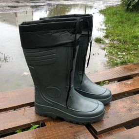 Резиновые тактические сапоги с теплым носком 43р 28, 5см, Мужская обувь для охоты и рыбалки JL-27