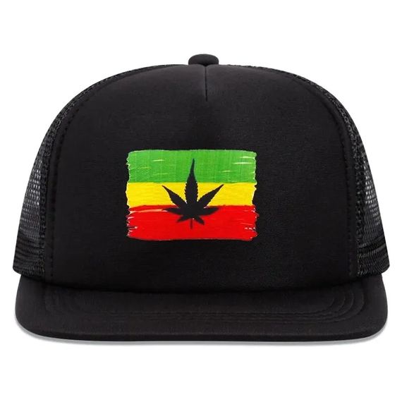 Кепка снепбек із сіточкою (Snapback)  Конопля  Чорний 56-61р (9058) | Зображення 4