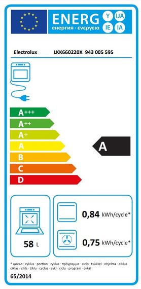Плита Electrolux комбінована LKK660220X | Зображення 2