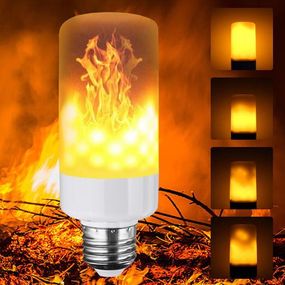 Лампа светодиодная E27 LED 5W WW HY fire
