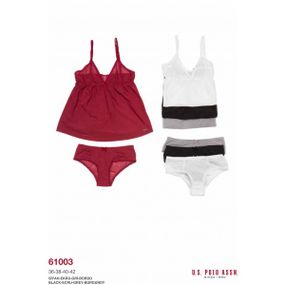 Одяг U.S. Polo Assn 9065 Туреччина 38  Поліамід+Еластан Сірий