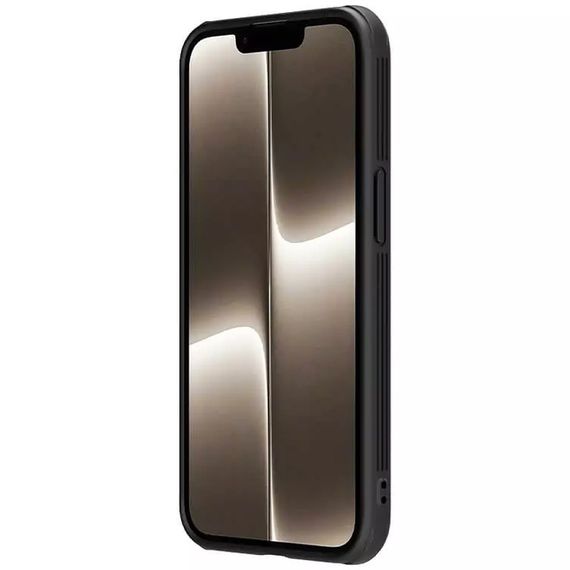 Карбонова накладка Nillkin CamShield Pro Magnetic для Apple iPhone 16e (6.1") Black | Зображення 3