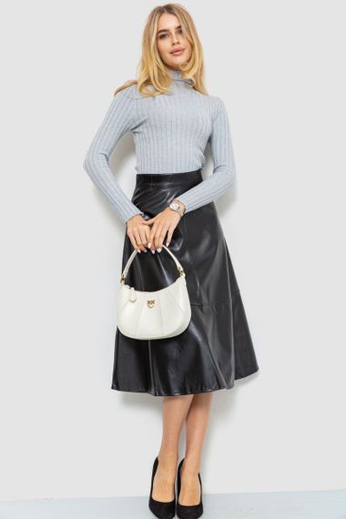 Гольф жіночий базовий, колір світло-сірий, 204R040 | Зображення 1