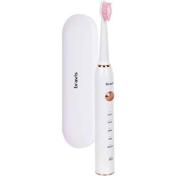 Набір електричних зубних щіток Bravis Travel Family 5 в 1 (XM-801White + XM-801Black) | Зображення 8