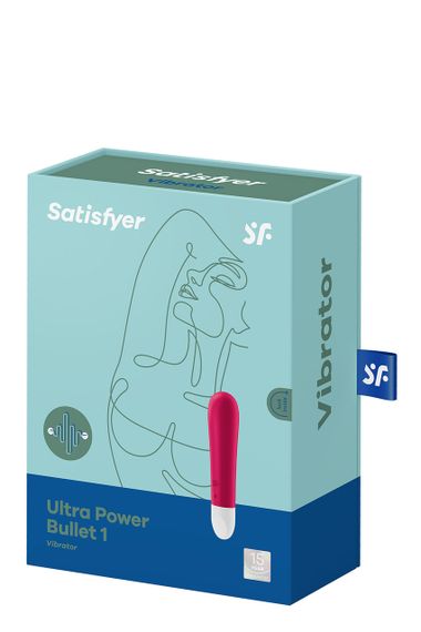Мощная вибропуля Satisfyer Ultra Power Bullet 1 красная sexstyle | Зображення 6