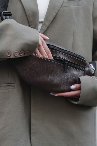Бананка Without Diamond Сrocodile Brown | Зображення 7