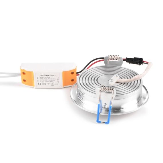 Светильник точечный LED-103A/3W CW+2W Orange 60' | Зображення 6