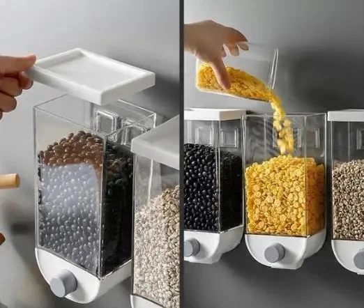 Диспенсер для сыпучих продуктов / Настенные органайзер для хранения AND129   SMALL | Зображення 3