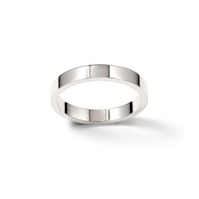 Обручальное кольцо из белого золота К-0741 21.5