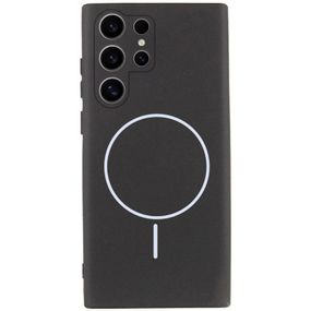 Чохол Silicone Cover Lakshmi Full Camera (AA) with MagFit для Samsung Galaxy S25 Ultra Чорний / Black