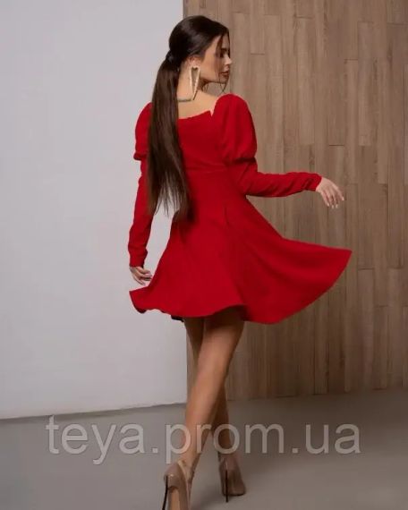 Плаття для жінок колір червоний розмір M FI_001185 | Зображення 2