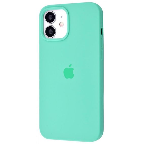 Силіконовий чохол Apple Silicone Case Full Spearmint для iPhone 12 mini