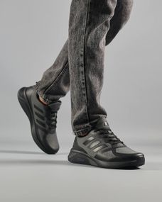 Чоловічі кросівки A-s Cloudfoam Termo Dark Grey Black весна / осінь / єврозима 44 28.5