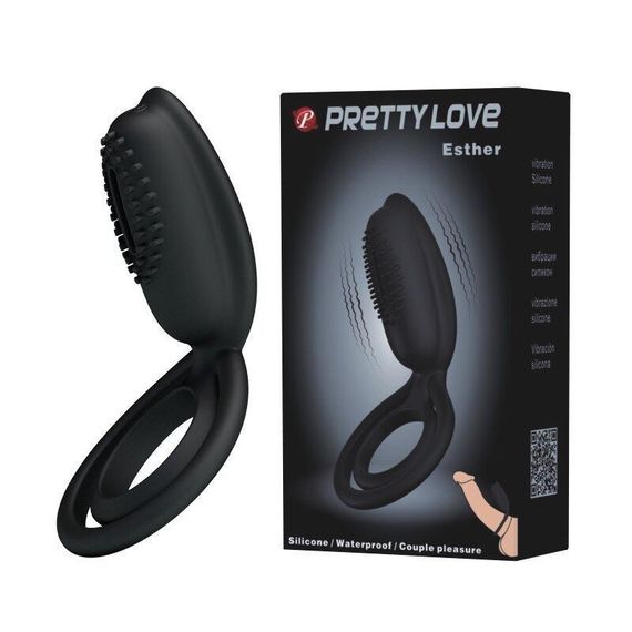 Кольцо эрекционное серии Pretty Love"Esther" BI-026218 Sex Aura | Зображення 1
