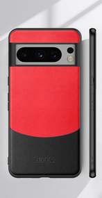 Google Pixel 8 Pro чохол Leather червоний