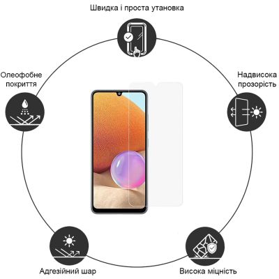 Стекло защитное Drobak ZTE Blade A35 (383809) | Зображення 2