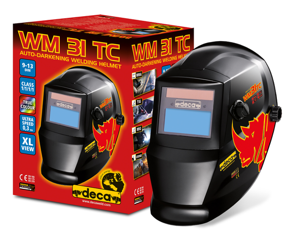 Маска сварщика с автоматическим затемнением Deca WM 31 TC LCD (TRUE COLOR) | Зображення 1