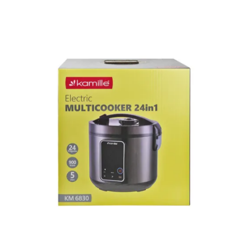 Мультиварка 5л 900W 24 програми 6830 KAMILLE | Зображення 4
