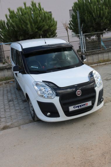 Дефлектор капота EuroCap (2010-2015) для Fiat Doblo III | Зображення 6