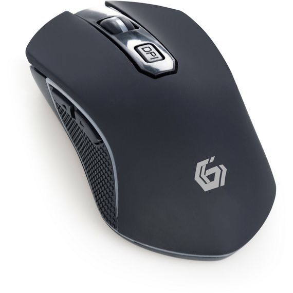 Мишка Gembird MUSGW-6BL-01 Wireless Black (MUSGW-6BL-01) | Зображення 1