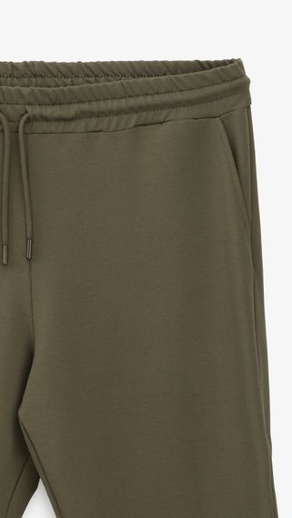 Спортивні штани однотонні чоловічі GENUA G01225-0002 M Хакі shop (2000999473951) | Зображення 1