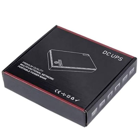 ДБЖ для роутера 10400mAh DC 5V/9V/12V Чорний