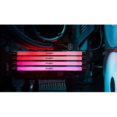 Модуль памяти для компьютера DDR5 96GB (2x48GB) 6400 MHz Renegade RGB XMP Kingston Fury (ex.HyperX) (KF564C32RSAK2-96) | Зображення 2